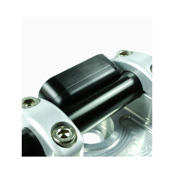 Монтажний комплект Bolt-On для спідометра Motogadget Motoscope Mini срібний діаметр керма: 25,4 мм