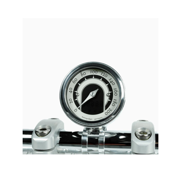 Кріплення для спідометра Motogadget Motoscope Tiny срібне діаметр керма: 25,4 мм