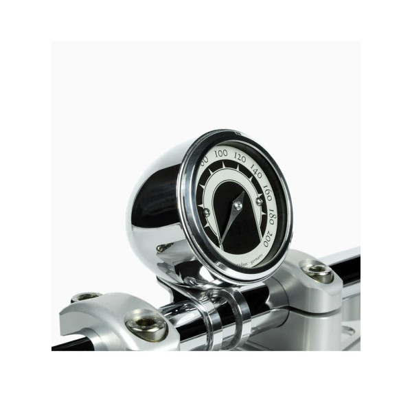 Кріплення для спідометра Motogadget Motoscope Tiny срібне діаметр керма: 25,4 мм