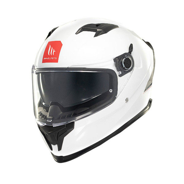 Шолом інтегральний MT Braker SV Solid білий перловий