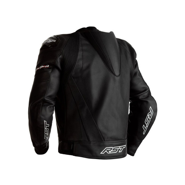 Куртка мотоциклетна шкіряна RST Tractech Evo IV чорна