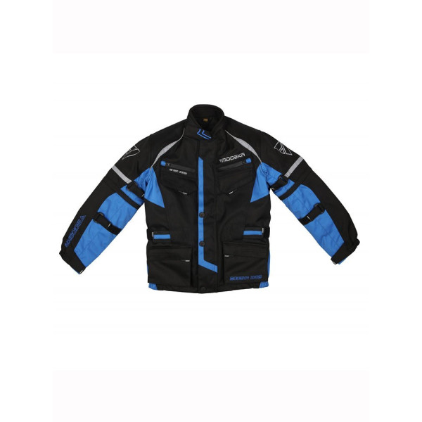 Мотоциклетна куртка дитяча Modeka Tourex II чорна-синя