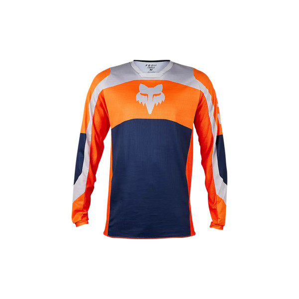 Кросова кофта Fox 180 Nitro помаранчево-синьо-біла