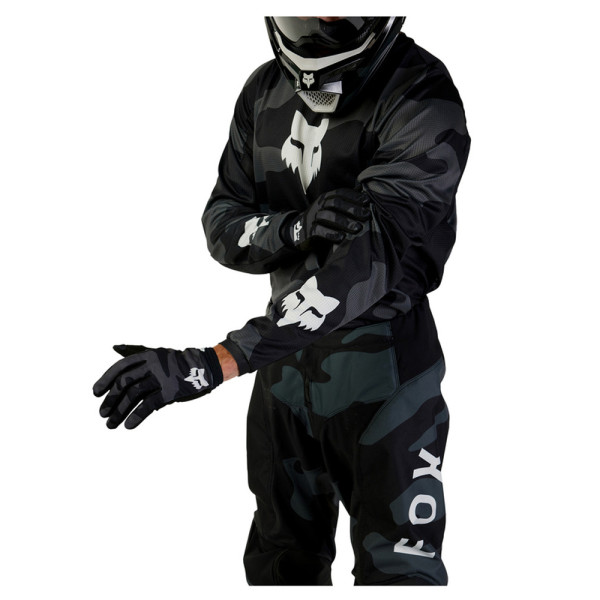 Кросова кофта Fox 180 Bnkr чорна камуфляж