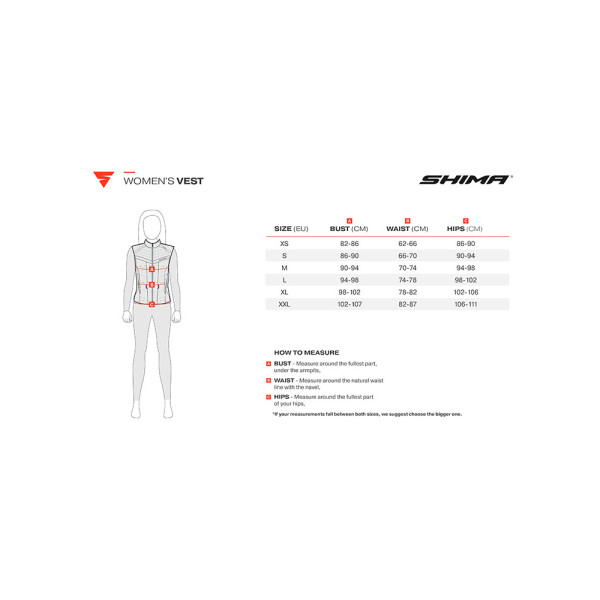 Жилетка з підігрівом жіноча Shima Powerheat