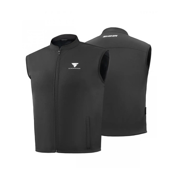 Мотоциклетний жилет SHIMA Windbreaker вітрозахисний, чорний
