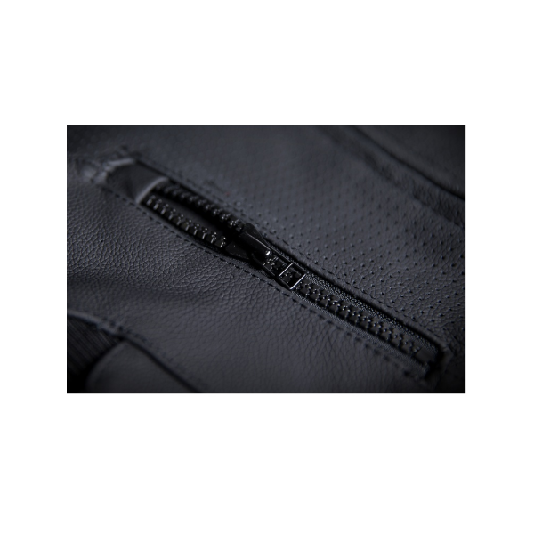 Мотоциклетна шкіряна жилетка Icon Regulator D3O Stripped Vest