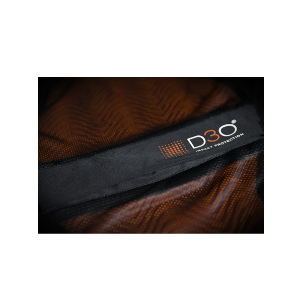 Мотоциклетна шкіряна жилетка Icon Regulator D3O Stripped Vest