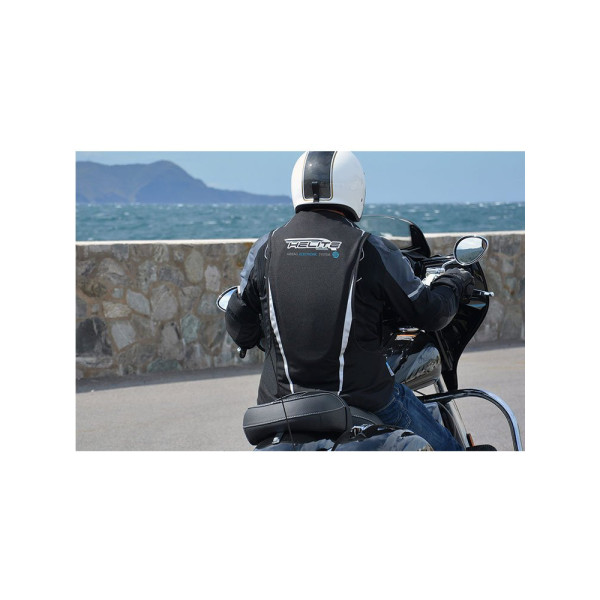 Мотоциклетний жилет з повітряною подушкою Helite E-Turtle 2 чорний
