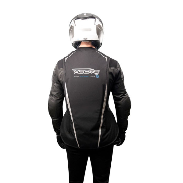 Мотоциклетний жилет з повітряною подушкою Helite E-Turtle 2 чорний