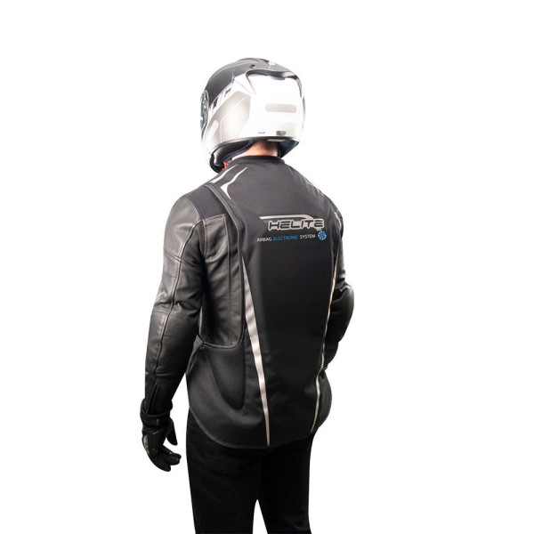 Мотоциклетний жилет з повітряною подушкою Helite E-Turtle 2 чорний