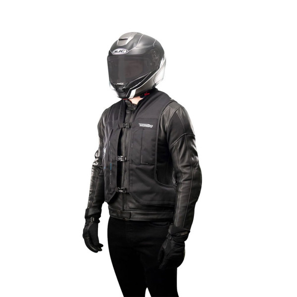 Мотоциклетний жилет з повітряною подушкою Helite E-Turtle 2 чорний