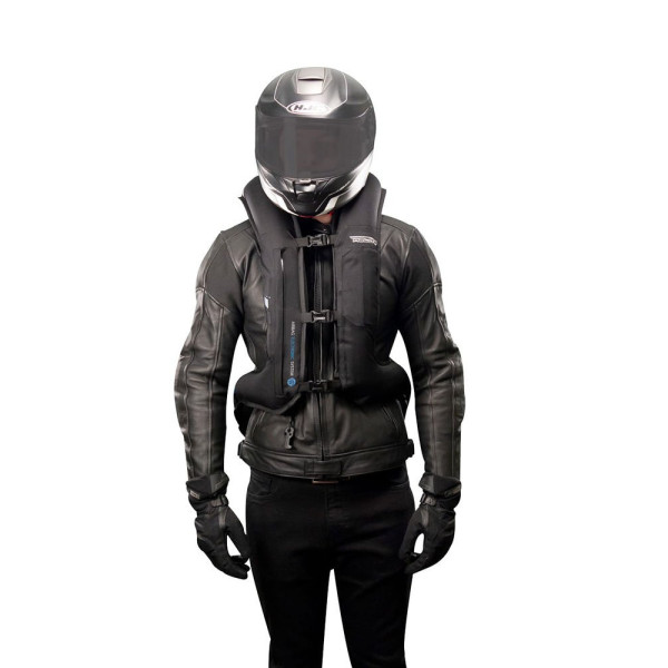 Мотоциклетний жилет з повітряною подушкою Helite E-Turtle 2 чорний