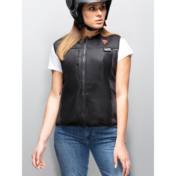 Жіноча мотоциклетна жилетка Dainese Smart Jacket Lady з повітряною подушкою D-air®