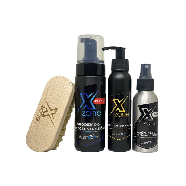 Набір для догляду за шкіряним одягом Xzone Strong аромат для чоловіків