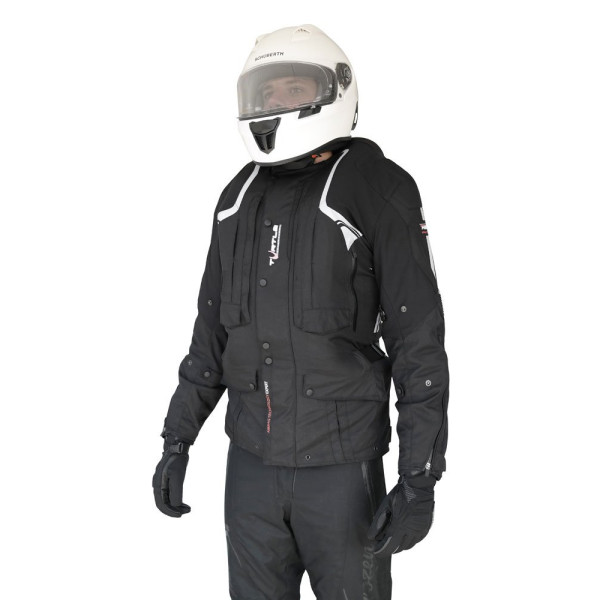 Мотоциклетна куртка з повітряною подушкою Helite Touring B чорна