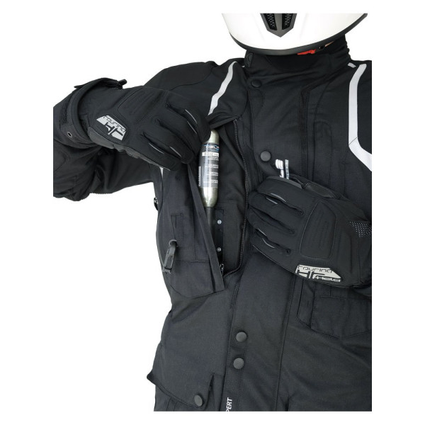 Мотоциклетна куртка з повітряною подушкою Helite Touring B чорна