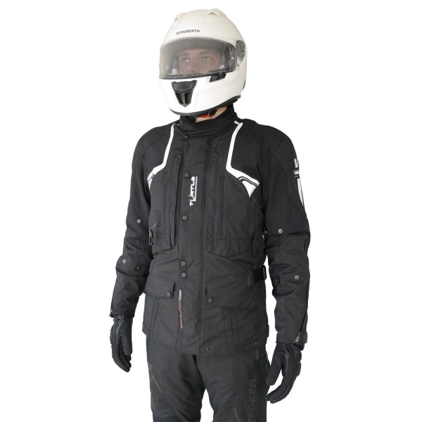 Мотоциклетна куртка з повітряною подушкою Helite Touring B чорна