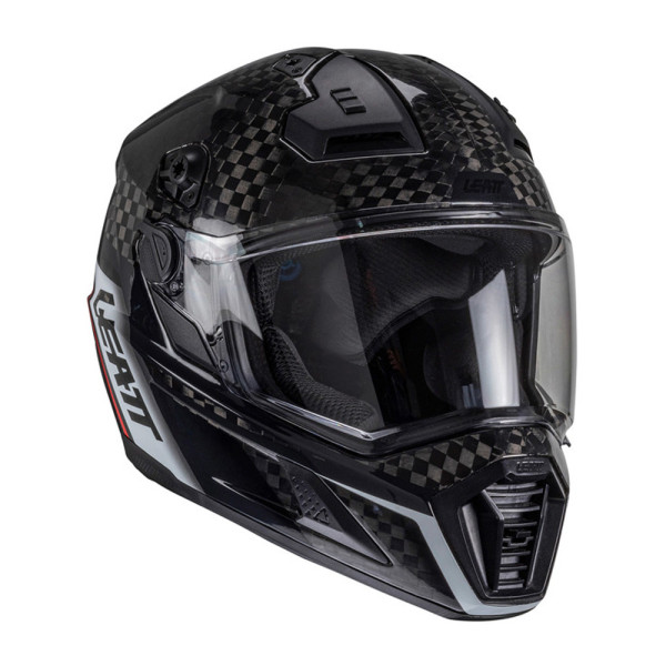 Шолом adventure Leatt Kit Adv 9.5 V25 з окулярами чорний