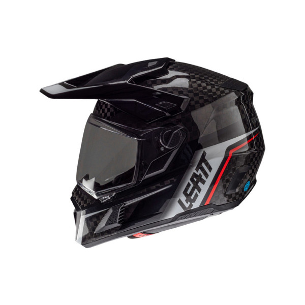 Шолом adventure Leatt Kit Adv 9.5 V25 з окулярами чорний