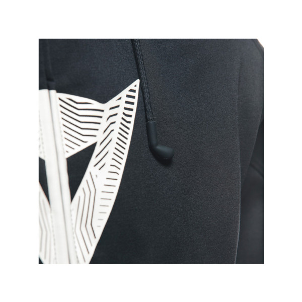 Мотоциклетна кофта Dainese Daemon-X Safety чорна-біла