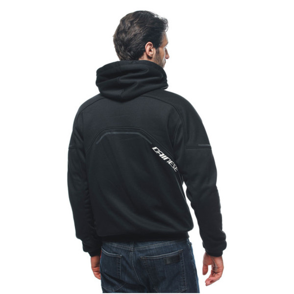 Мотоциклетна кофта Dainese Daemon-X Safety чорна-біла