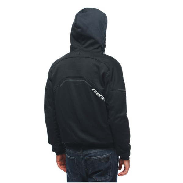 Мотоциклетна кофта Dainese Daemon-X Safety чорна-біла