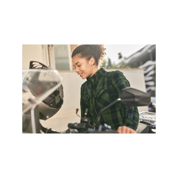 Мотоциклетна жіноча сорочка Shima Renegade 2.0 зелена