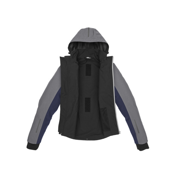 Куртка мотоциклетна Spidi Hoodie H2Out II сірно-синя