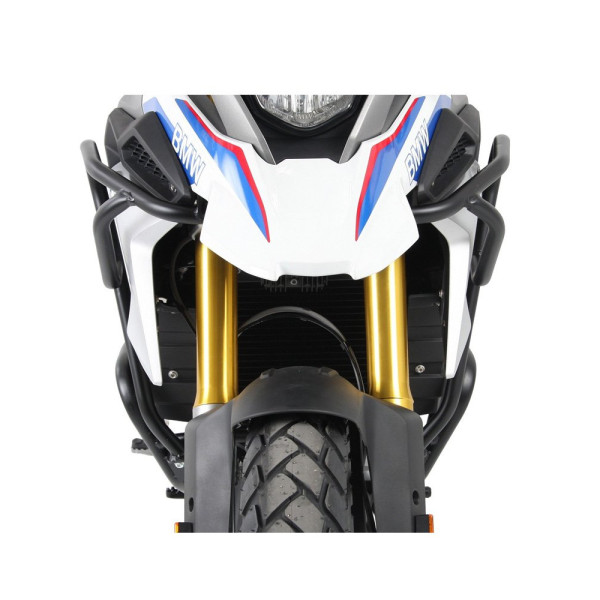 Верхні краш-бари чорні Hepco&Becker для BMW G 310 GS (17-)