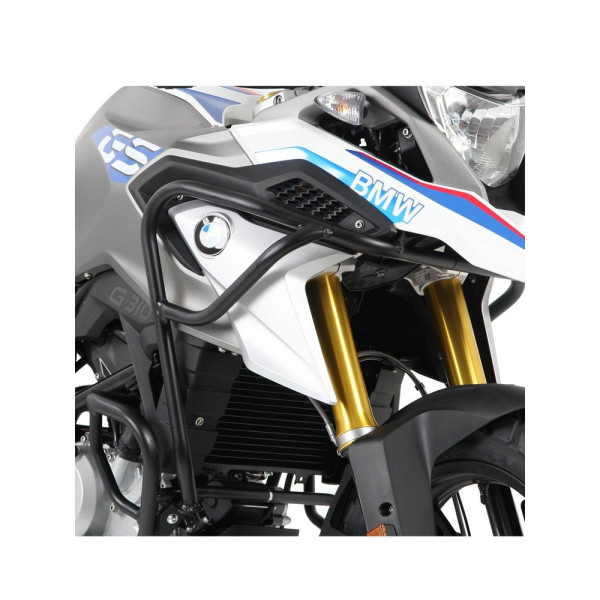 Верхні краш-бари чорні Hepco&Becker для BMW G 310 GS (17-)