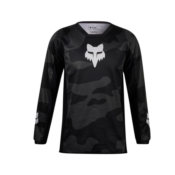 Кросова кофта Fox 180 Bnkr Junior чорна камуфляж