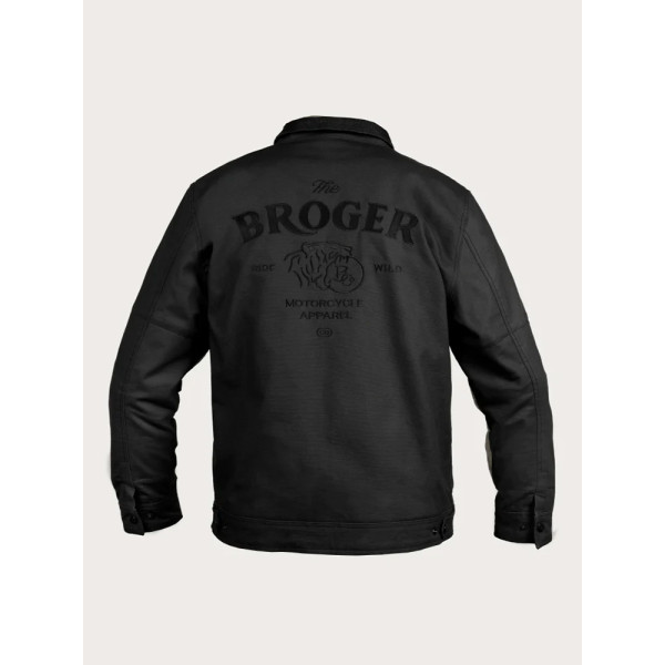 Текстильна мотоциклетна куртка Broger Montana чорна
