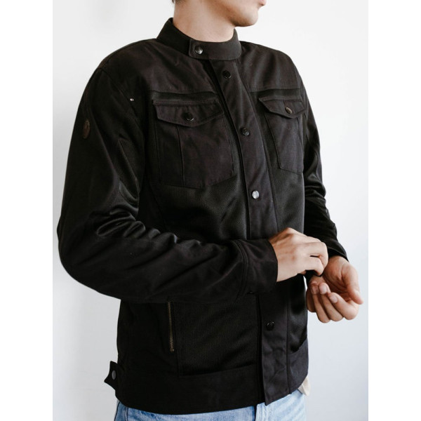 Мотоциклетна куртка Broger California чорна