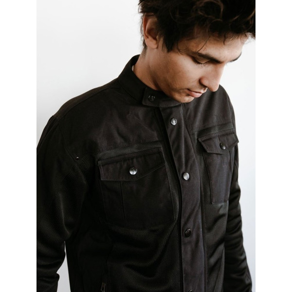 Мотоциклетна куртка Broger California чорна