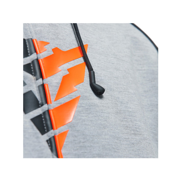 Мотоциклетна кофта Dainese Daemon-X Safety сіро-чорно-червона