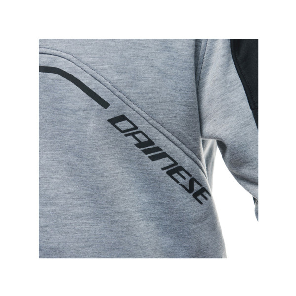 Мотоциклетна кофта Dainese Daemon-X Safety сіро-чорно-червона