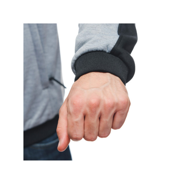 Мотоциклетна кофта Dainese Daemon-X Safety сіро-чорно-червона