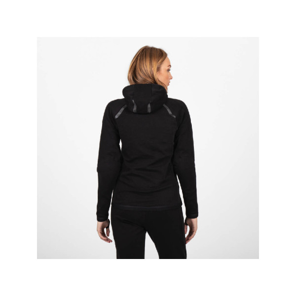 Кросова кофта жіноча Knox Shield Full Zip чорна