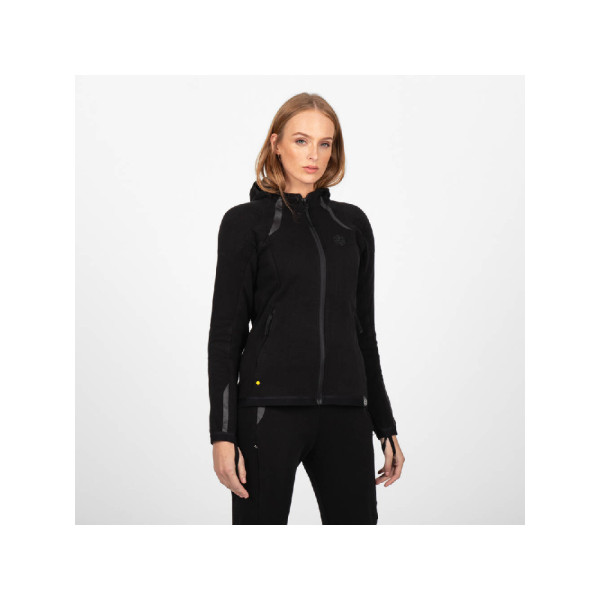 Кросова кофта жіноча Knox Shield Full Zip чорна