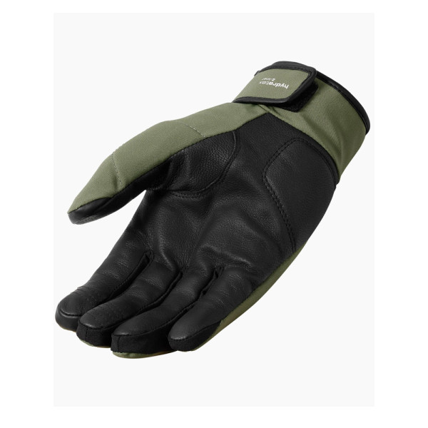 Мотоциклетні рукавички шкіряно-текстильні REV’IT! Cassini H2O зелені