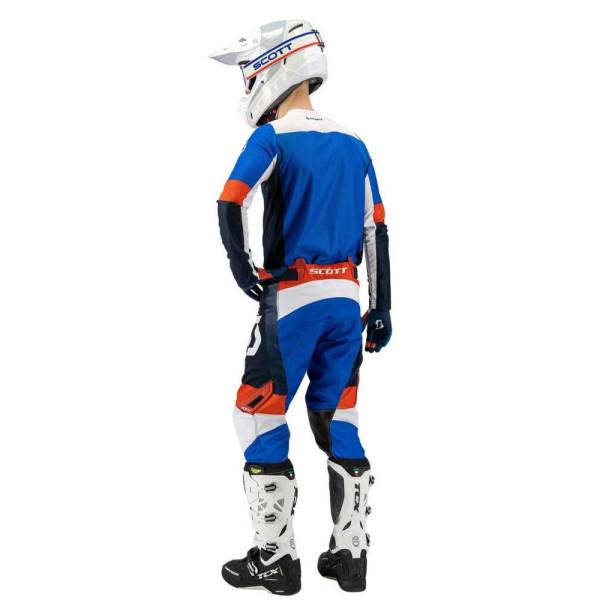 Кросова кофта Scott 450 Angled Light синьо-червона