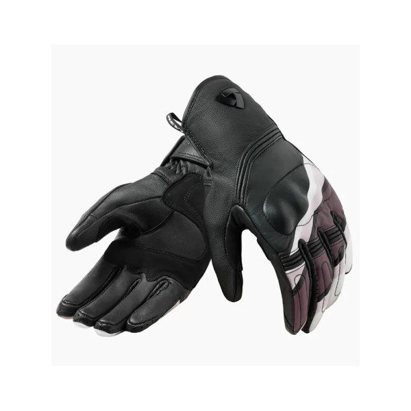 Жіночі мотоциклетні рукавички REV’IT! Redhill чорні-рожеві