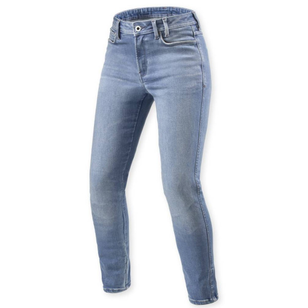 Джинси мотоциклетні жіночі REV’IT! Shelby 3 SK світло-блакитні