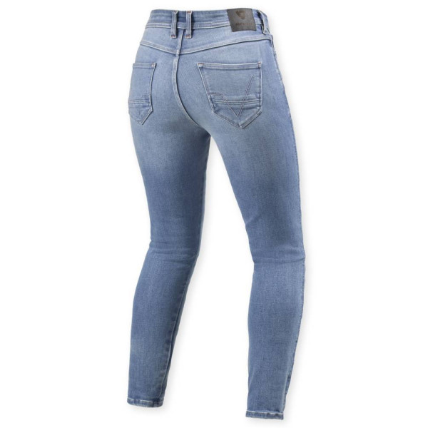 Джинси мотоциклетні жіночі REV’IT! Shelby 3 SK світло-блакитні