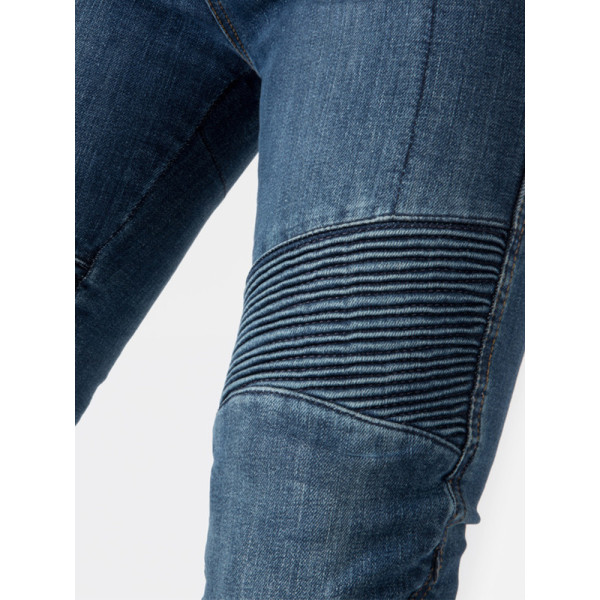 Джинси мотоциклетні жіночі Ozone Angeless II світло-блакитні