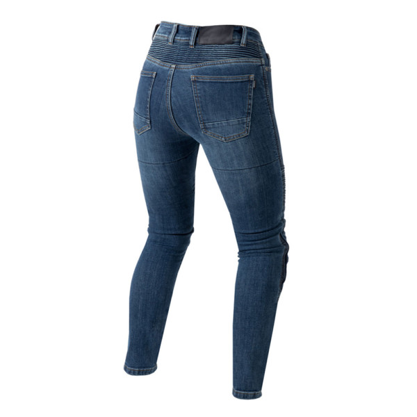 Джинси мотоциклетні жіночі Ozone Angeless II світло-блакитні