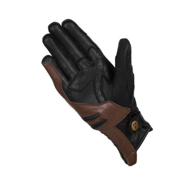 Жіночі мотоциклетні рукавички Rebelhorn Hunter коричневі