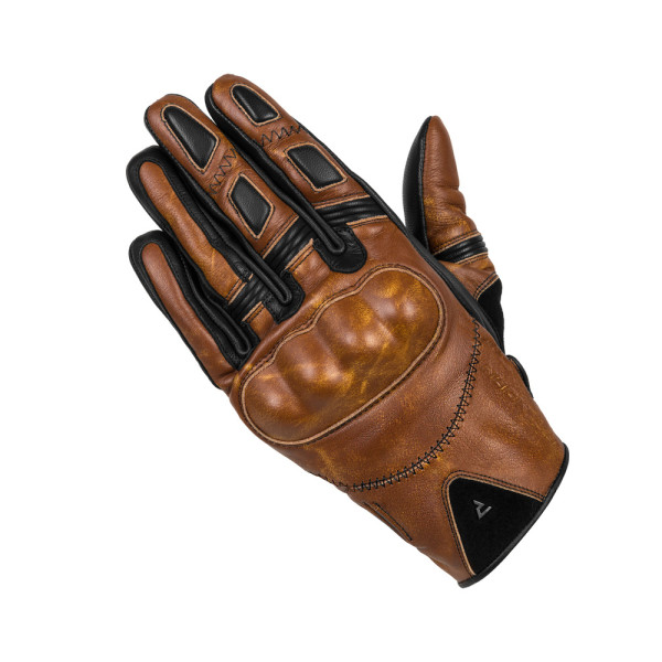 Жіночі мотоциклетні рукавички Rebelhorn Thug II Vintage коричневі