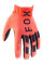 Кросові рукавички Fox Flexair помаранчево-чорні
